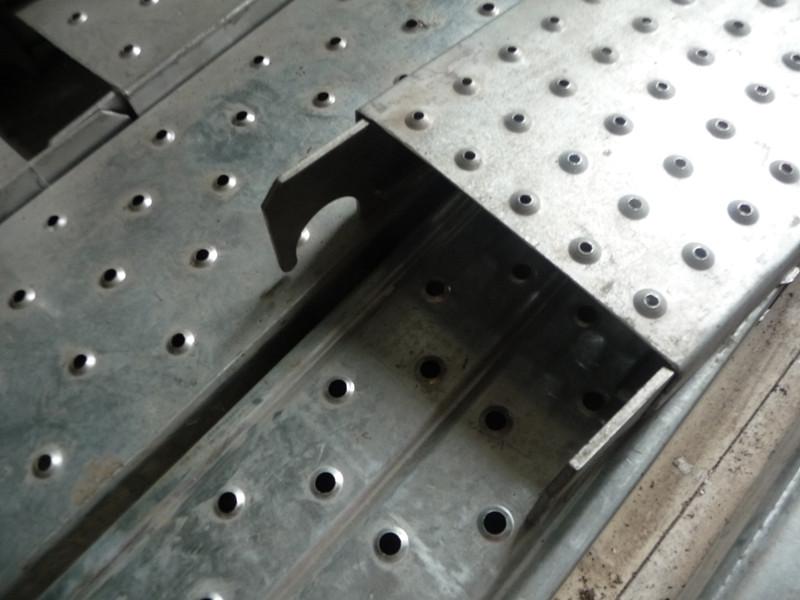 Planche en acier pour échafaudage Ringlock