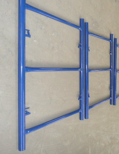 Cadre d'étayage d'échafaudage bleu 5′ x 4′ avec serrures canadiennes
